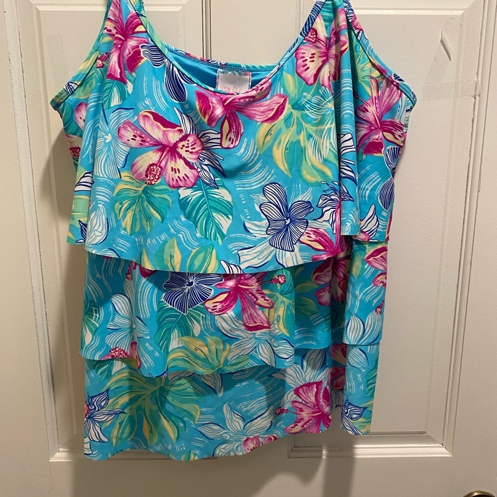 🏖️Stela parker Floral Layered Tank Top
